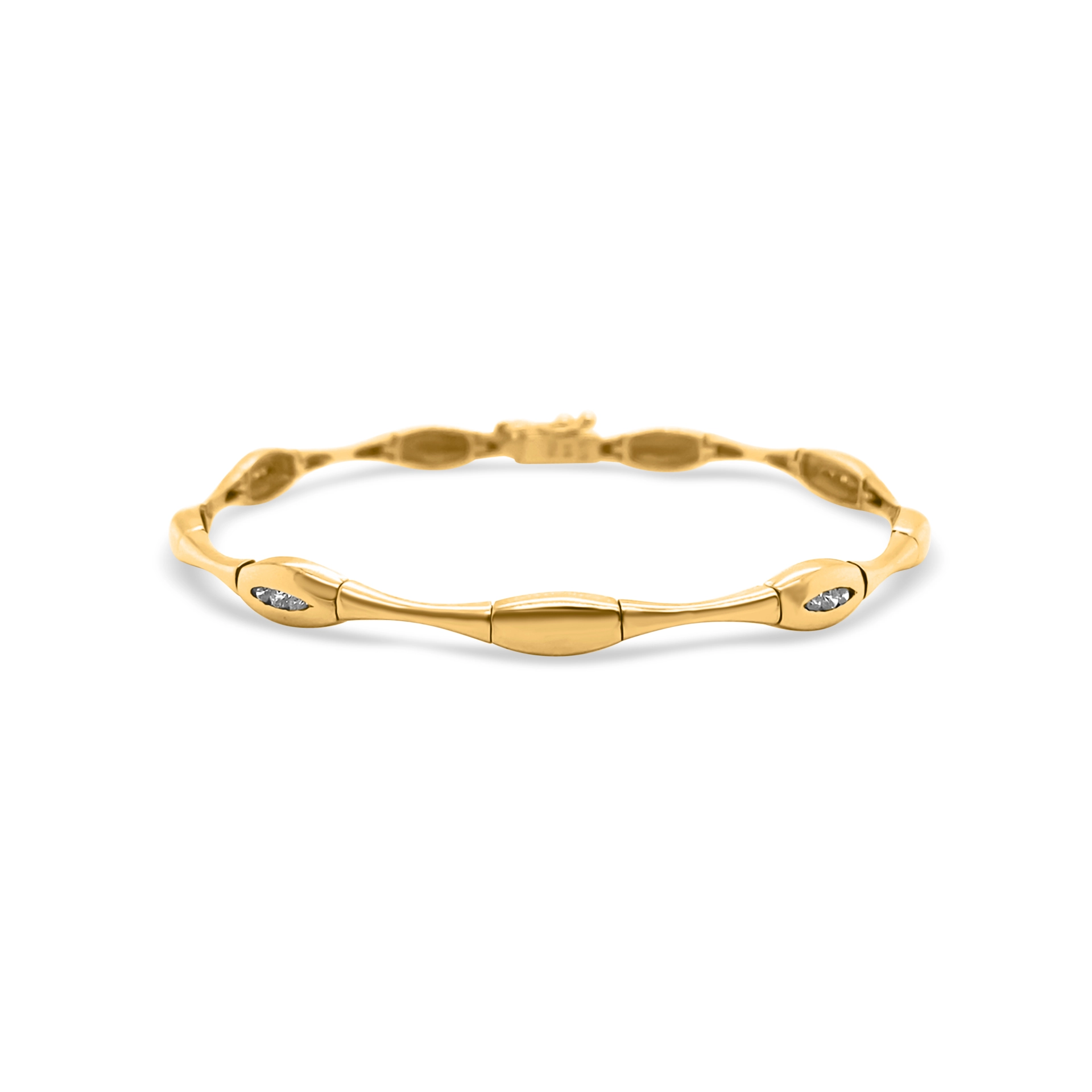 Bracelet with diamonds