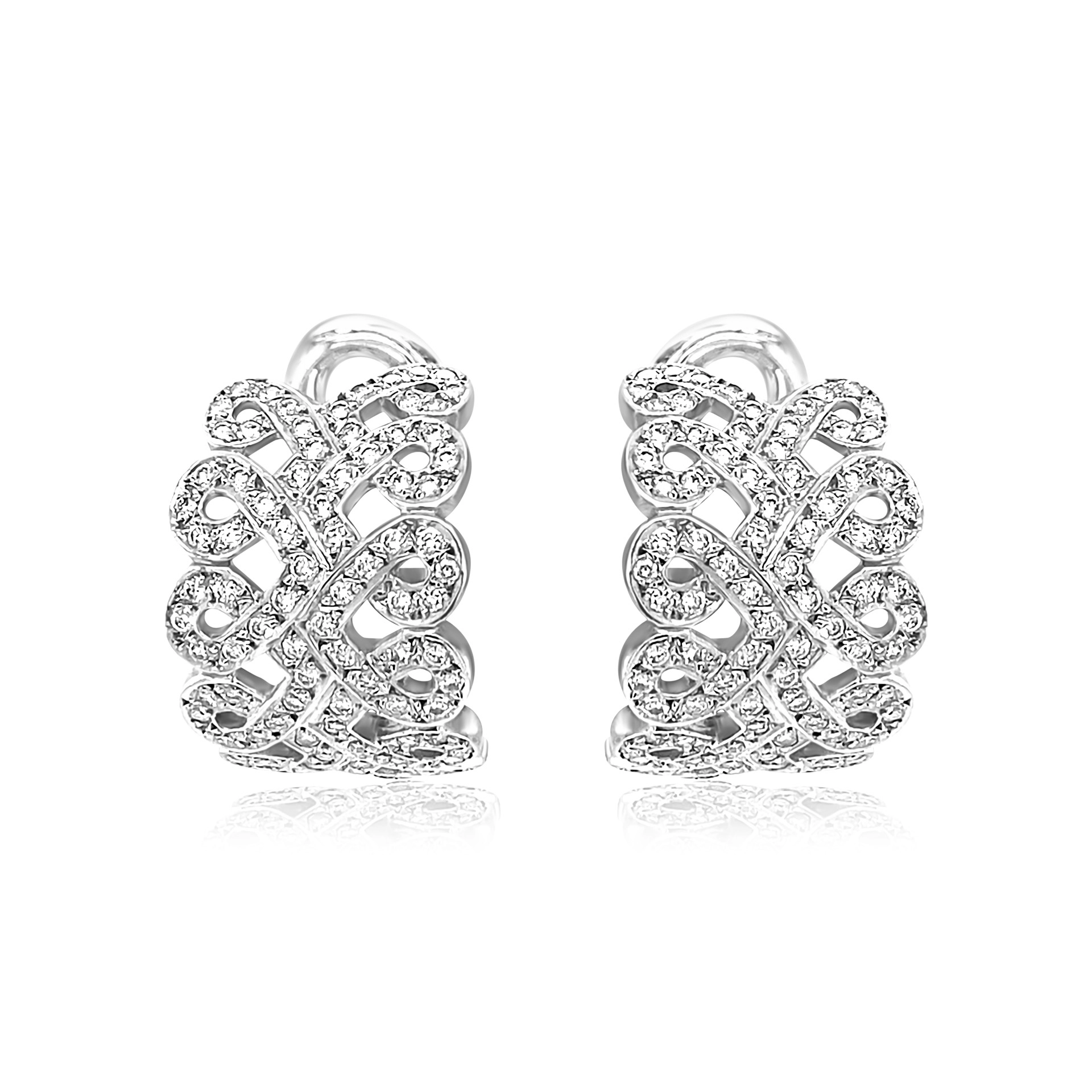Art deco clip earrings 