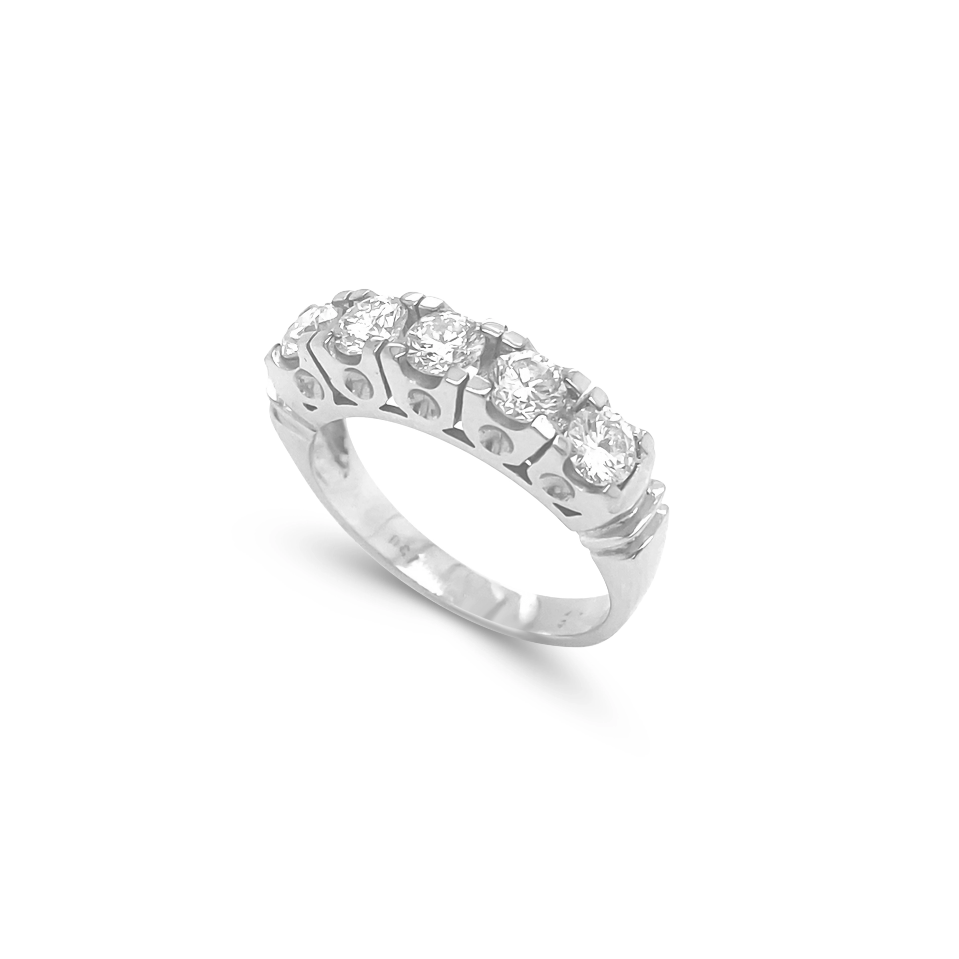 5 stone ring
