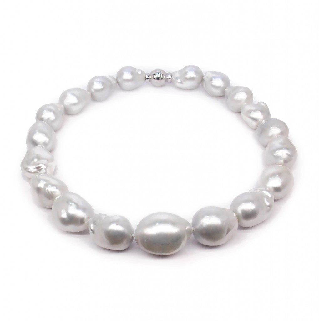 Baroque South Sea pearl necklace