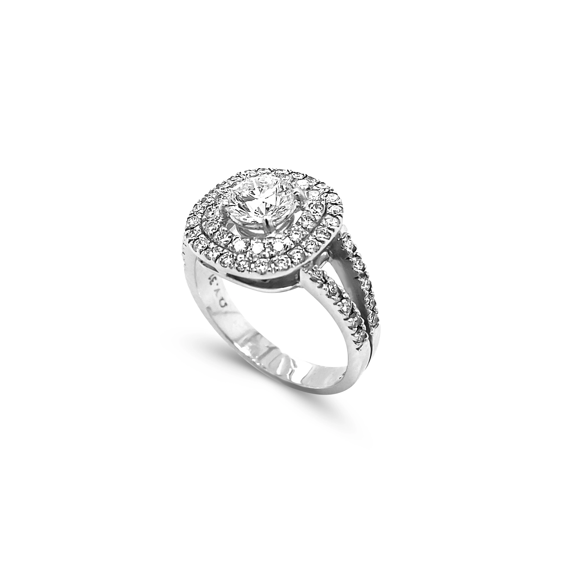 Double halo ring